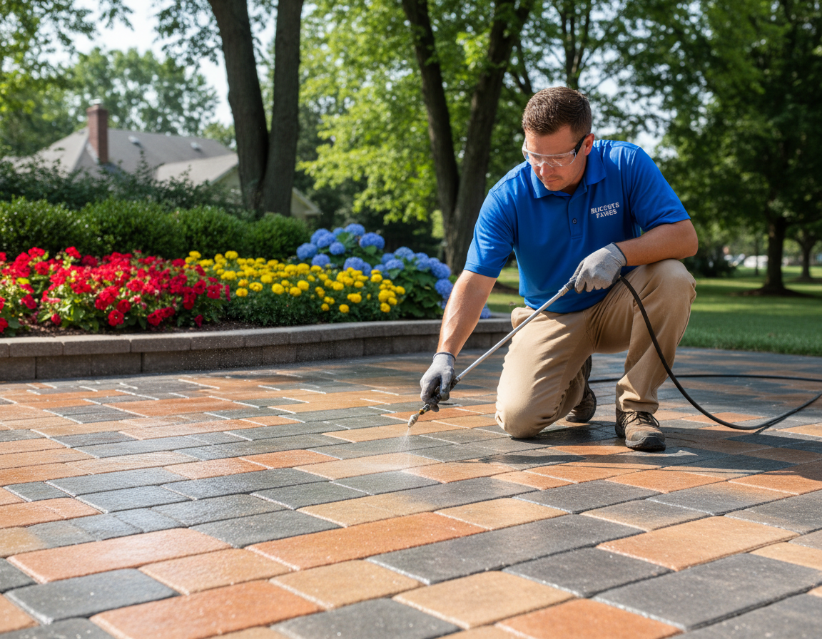 Concrete Paver Sealing In Westerville