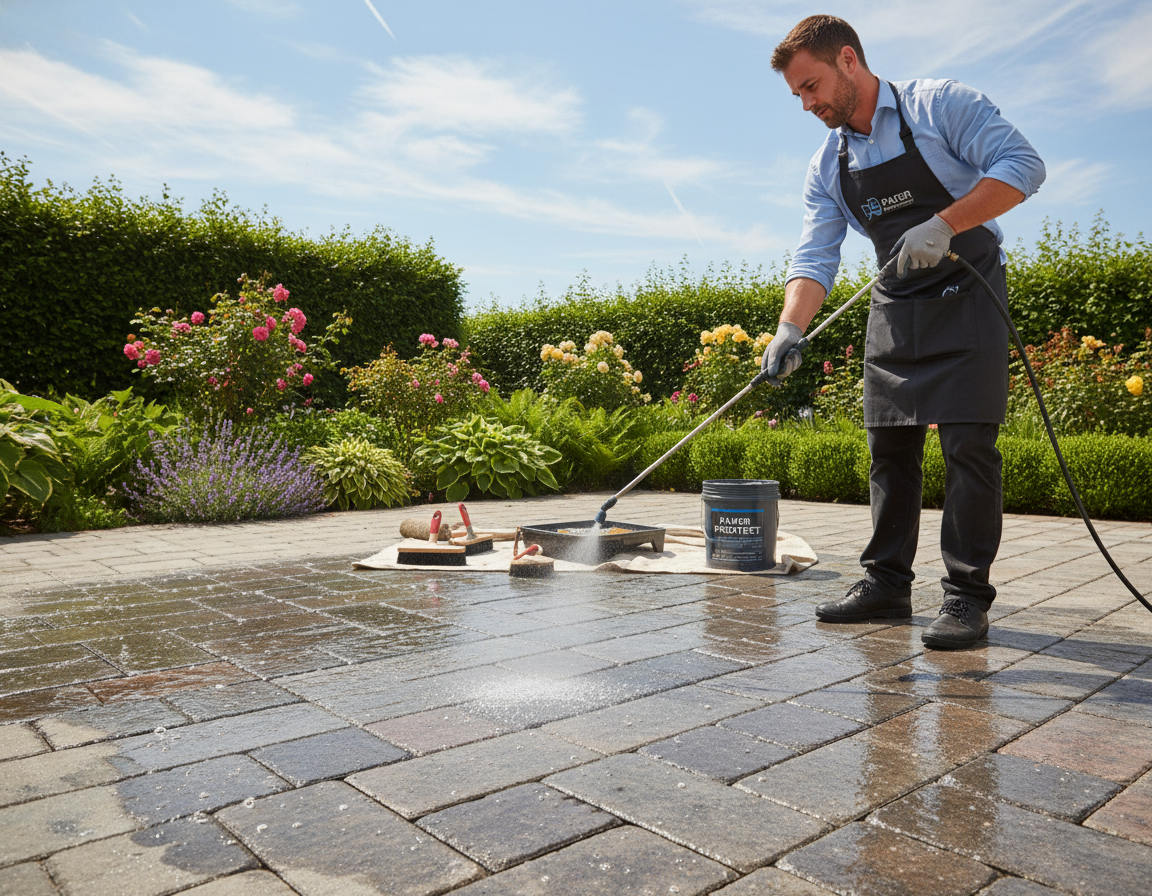 Protect Driveway Pavers In Upper Arlington